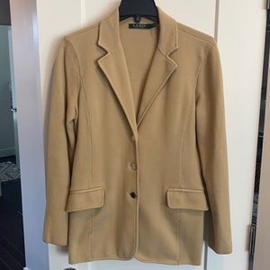Ralph Lauren blazer size M tan.